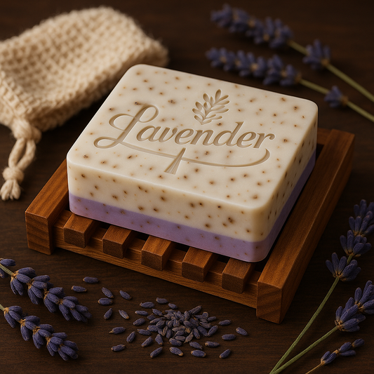 Jabón Artesanal de Lavanda – Hidratante y Relajante.